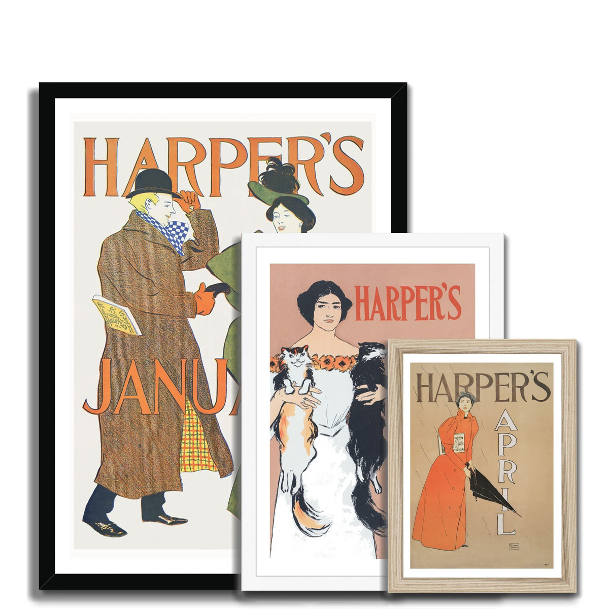 Harpers Magazine Cover posters