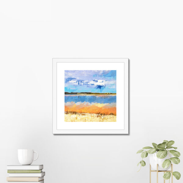 Salt Lake - Abstract Landscape Print - Image 4