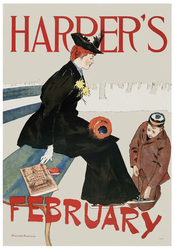 Harper's Magazine Cover February - Image 2