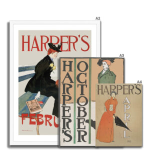 Harpers Magazine Cover - Art Prints