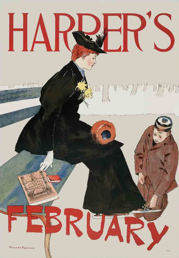 Harper's Magazine Cover February