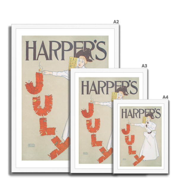 Harper's Magazine Cover July - Image 2