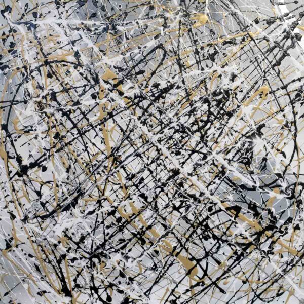 Jackson Pollock style painting