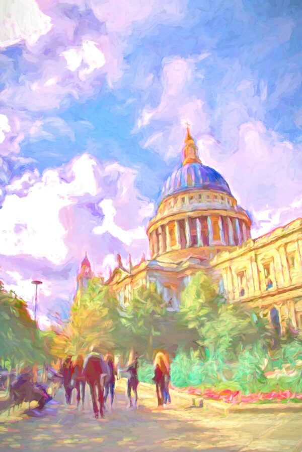 Painting of St Pauls Cathedral