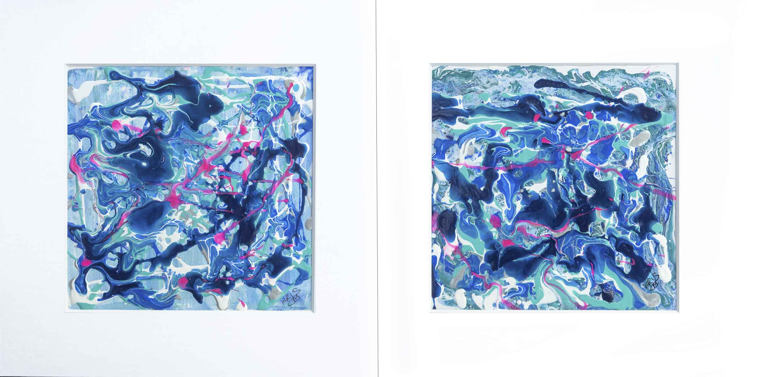 abstract sea paintings