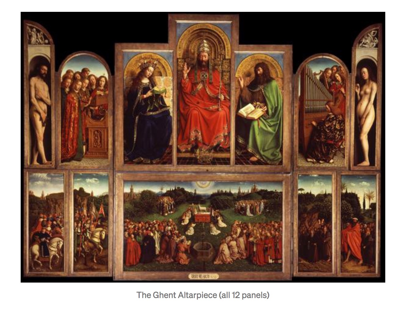 stolen time and time again. The Ghent Alterpiece